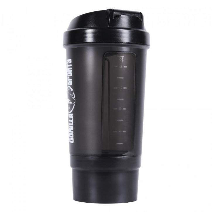 Šeikeris ar pulvera nodalījumu 500 ml