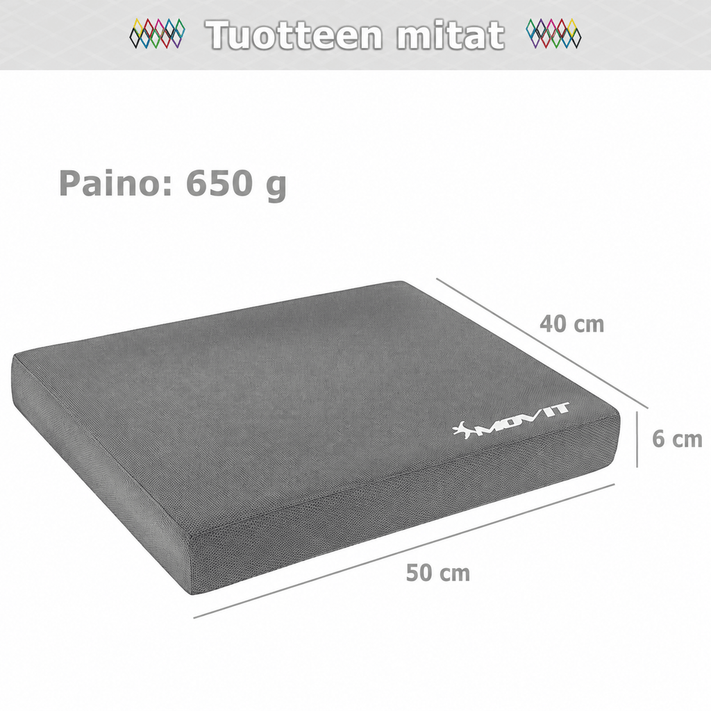 Balance Pad līdzsvara spilvens 50 x 40 x 6 cm