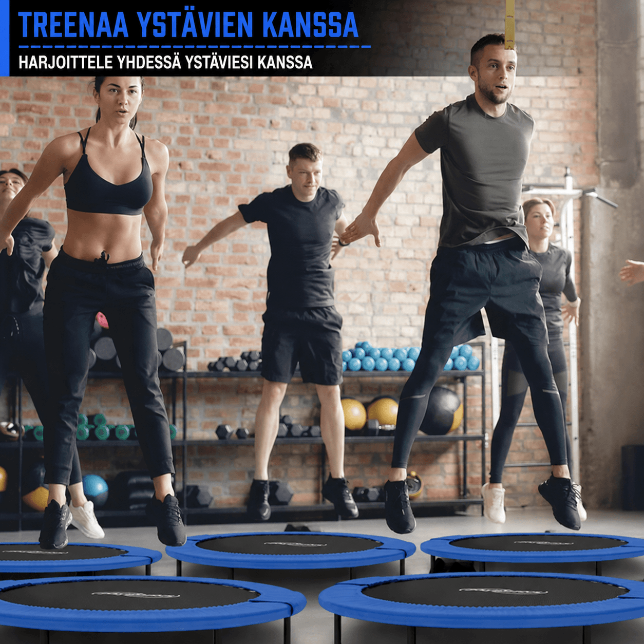 Fitness batuts 81–122 cm