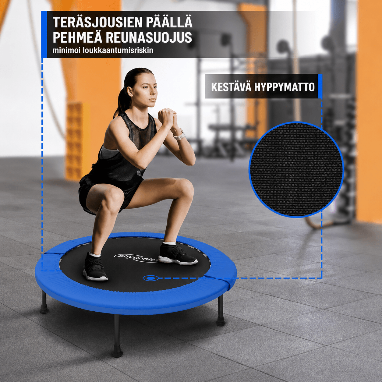 Fitness batuts 81–122 cm