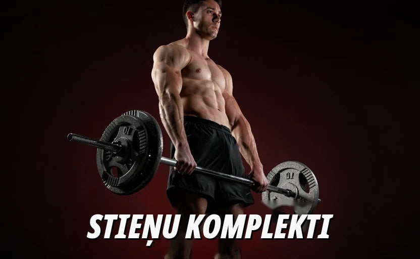 Svaru stieņa un disku komplekti