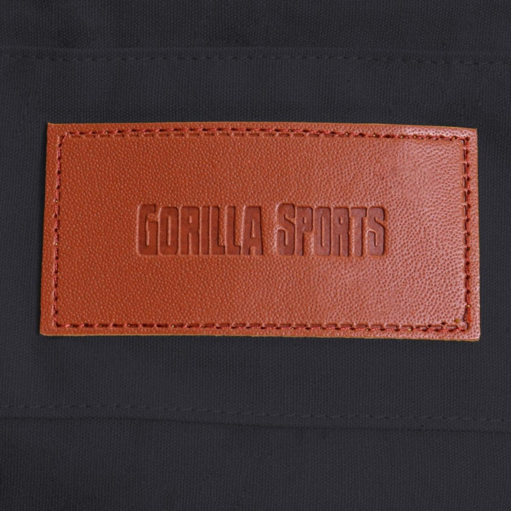 Kokvilnas jogas spilvens 34 x 18 cm, melns