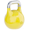 Sacensību kettlebell 16 kg, dzeltens, lietais tērauds