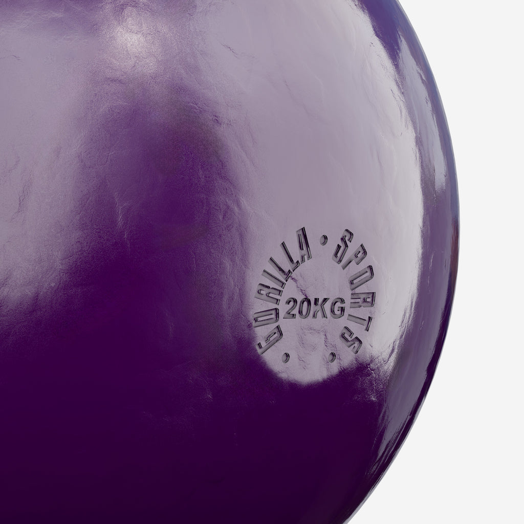 OUTLET - Kisakahvakuula 20 kg, violetti, valettu teräs