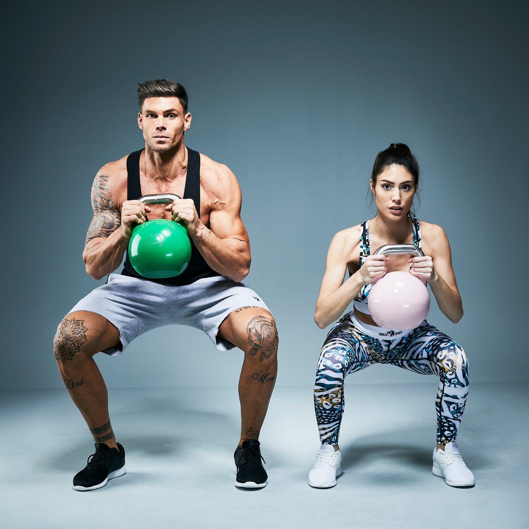 Sacensību kettlebell 24 kg, zaļš, lietais tērauds
