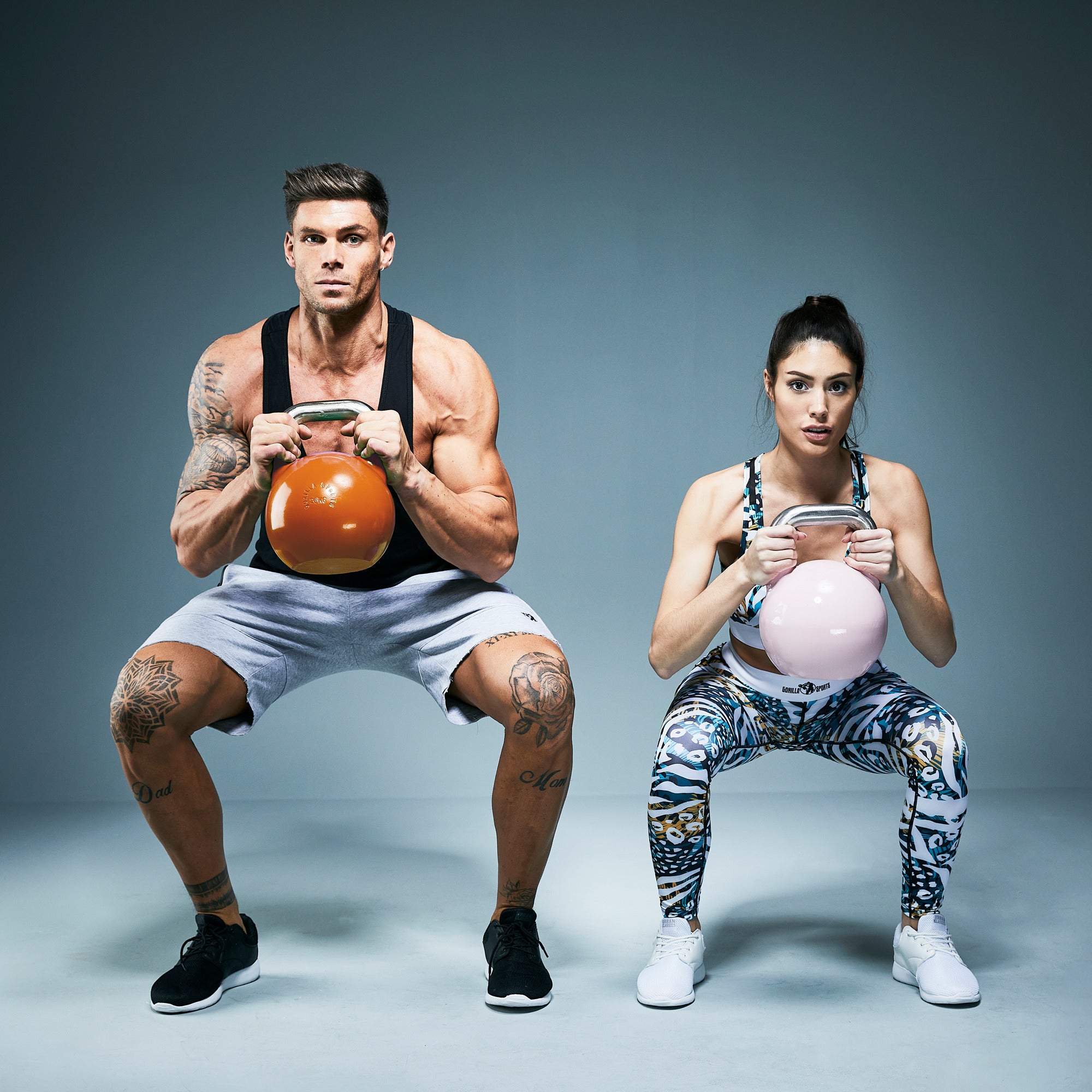 Sacensību kettlebell 28 kg, oranžs, lietais tērauds