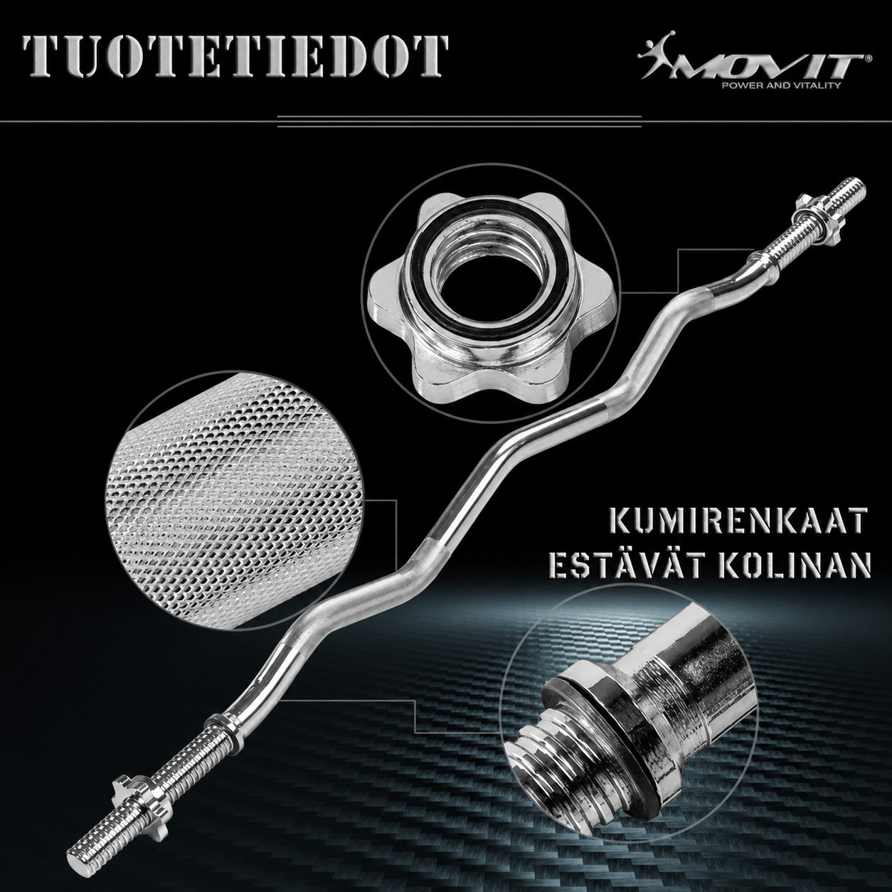 EZ ez stienis 130 cm ar 30 mm fiksatoriem