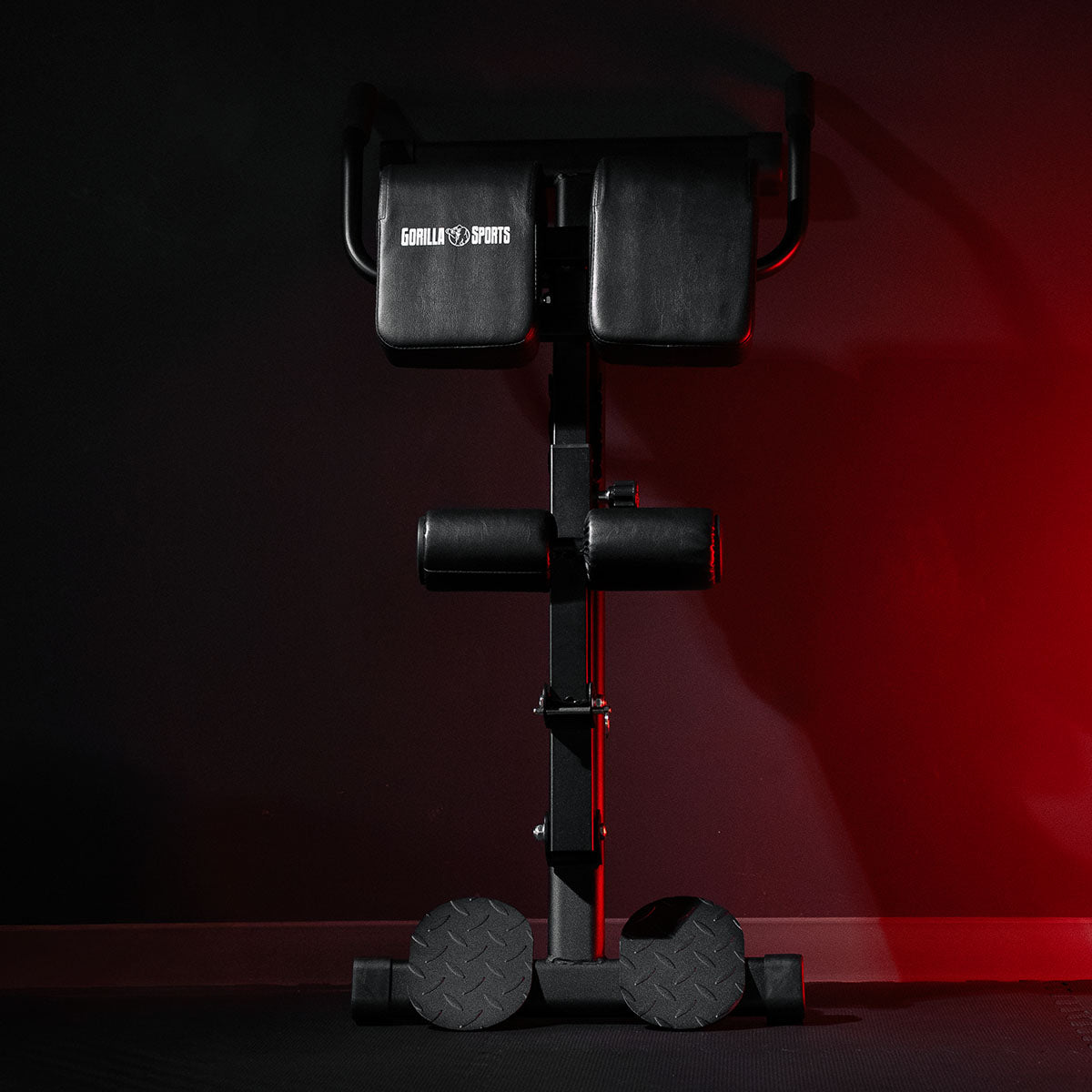 Saliekams muguras treniņu sols 150 kg, melns