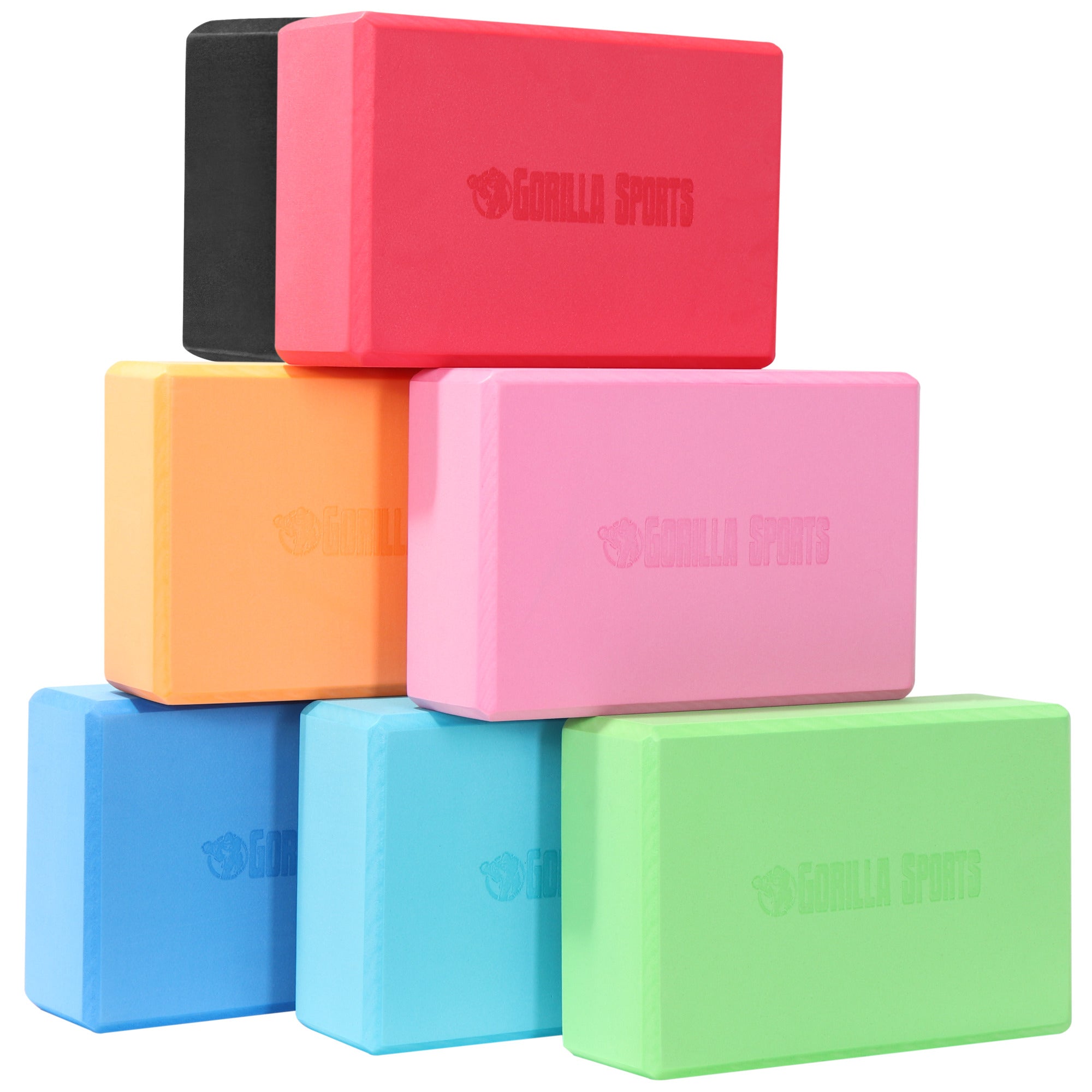 Jogas bloks 23,5 x 15 x 8 cm, oranžs