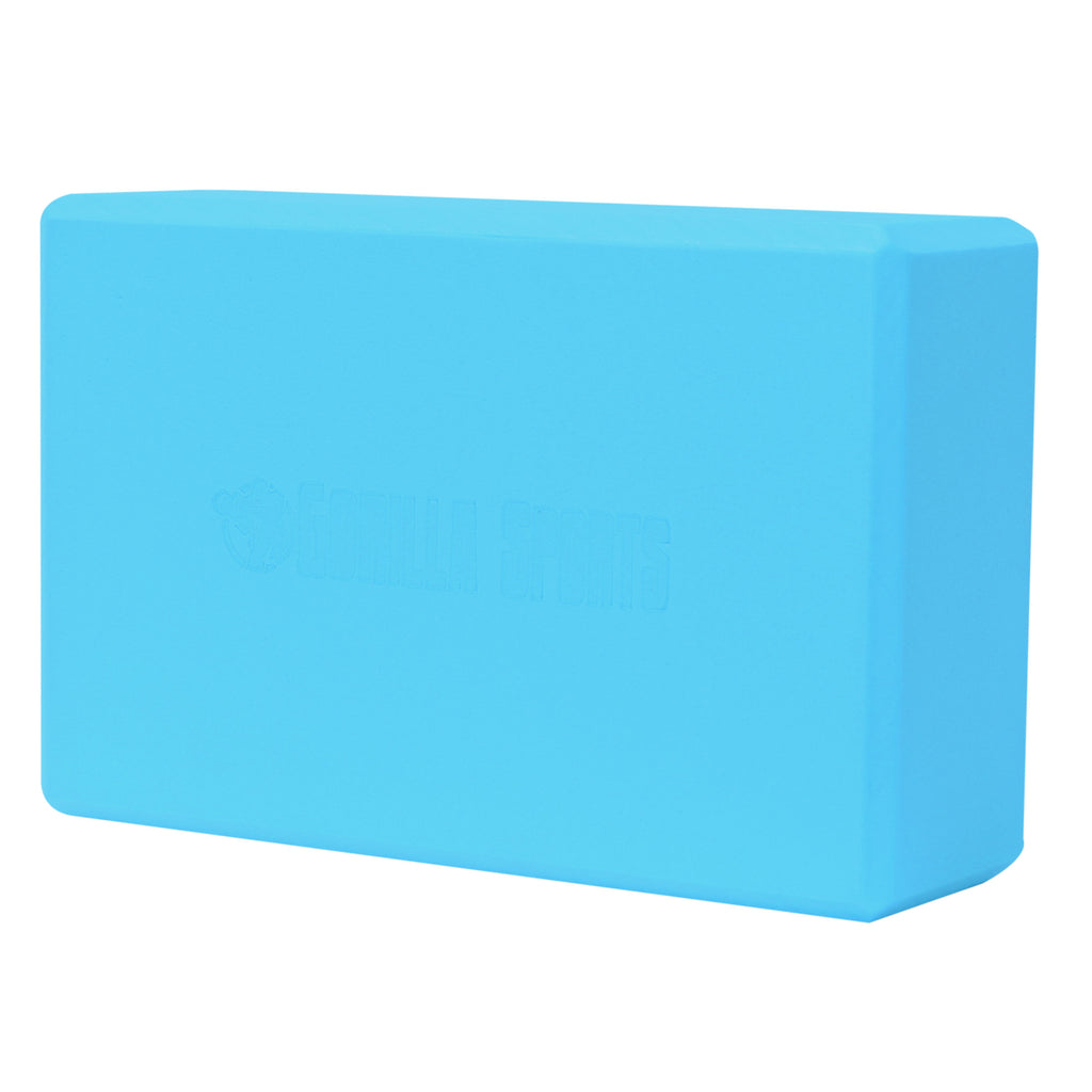 Jogas bloks 23,5 x 15 x 8 cm, gaiši zils